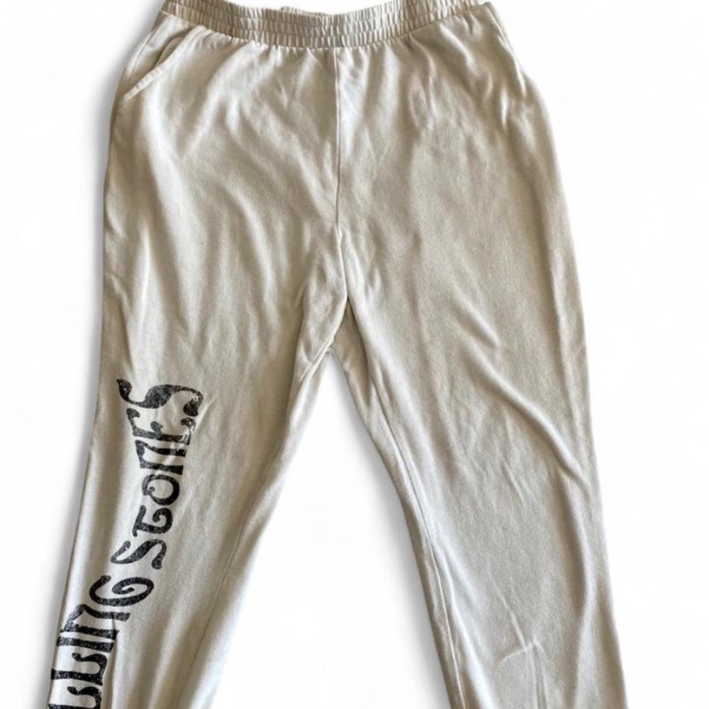 Rolling Stones Cream Joggers